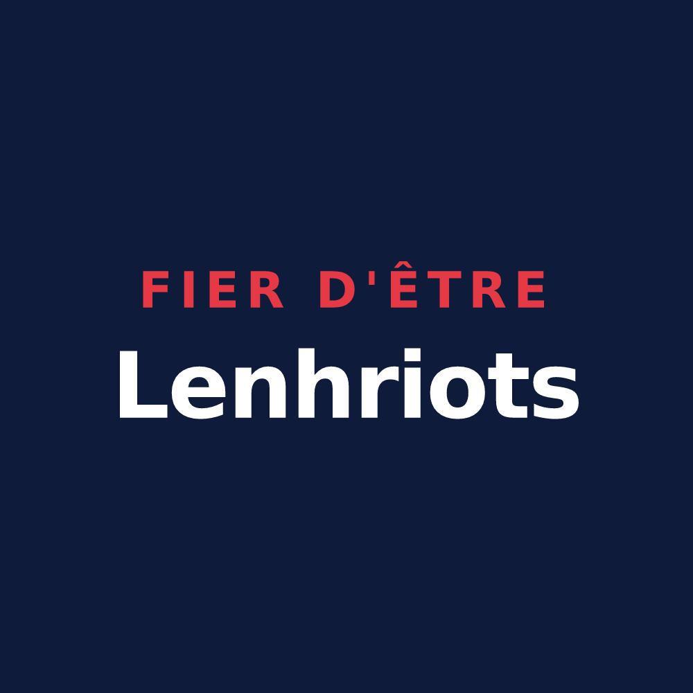 T-shirt « Fier d'être Lenhriots » — design pour Lenharrée