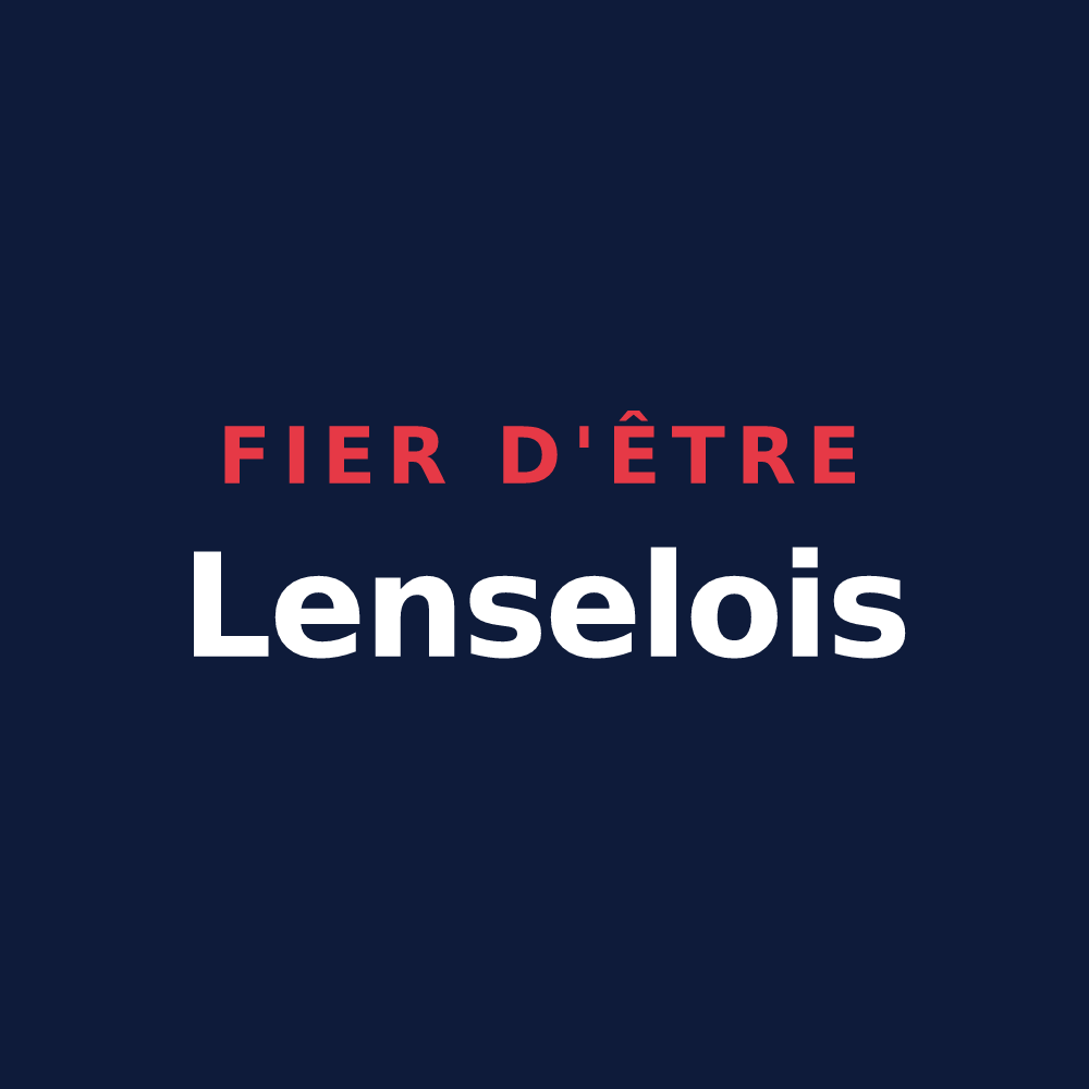 T-shirt « Fier d'être Lenselois » — design pour Lens-Lestang