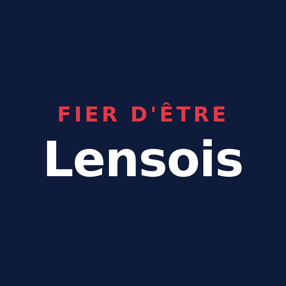 T-shirt « Fier d'être Lensois » — design pour Lens