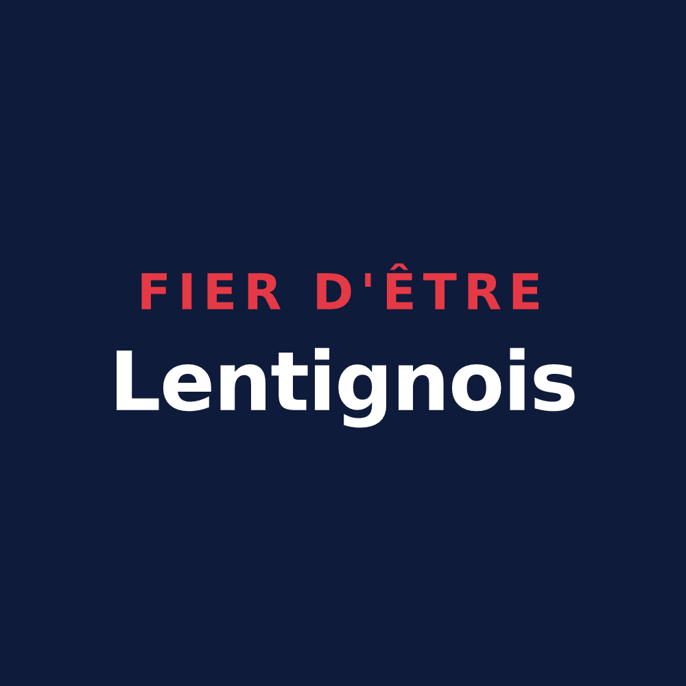 T-shirt « Fier d'être Lentignois » — design pour Lentigny