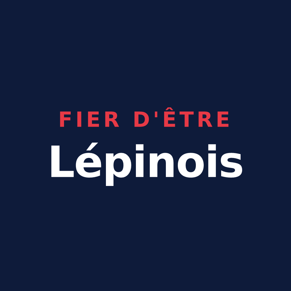 T-shirt « Fier d'être Lépinois » — design pour Lépin-le-Lac
