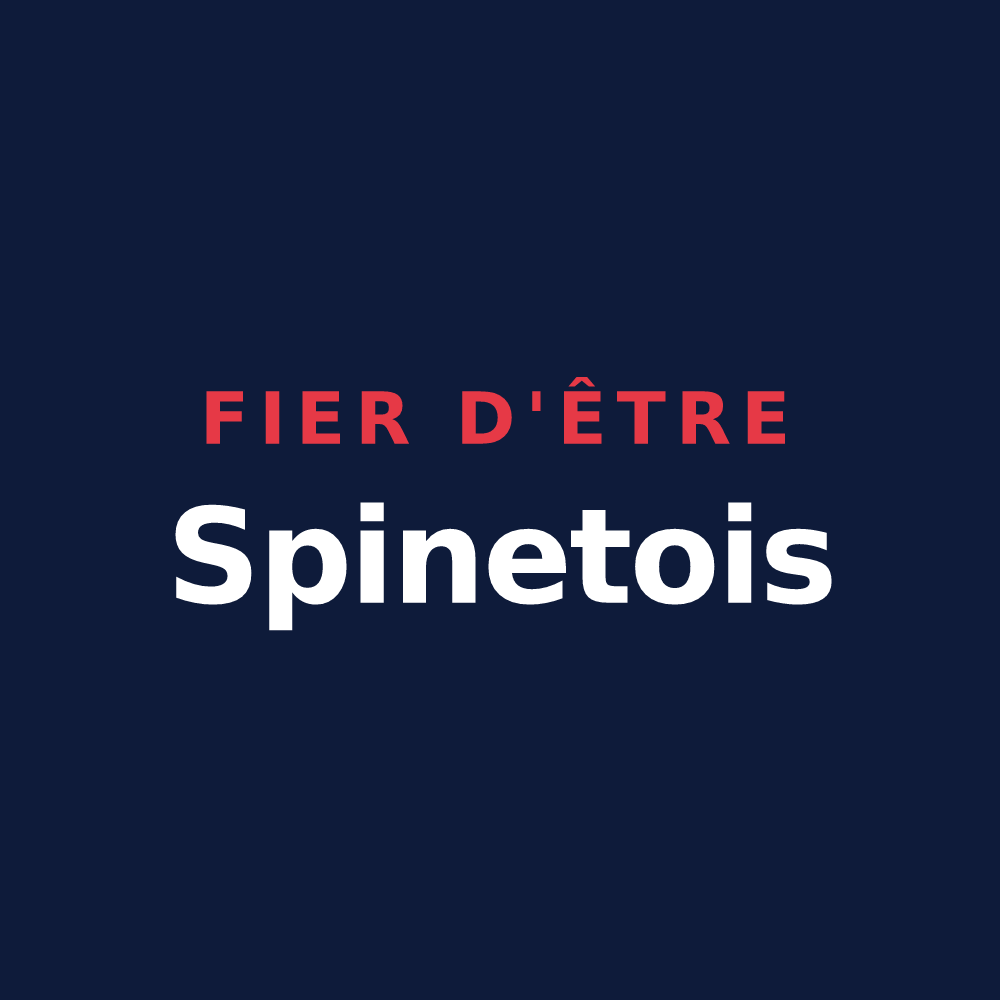 T-shirt « Fier d'être Spinetois » — design pour Lépine