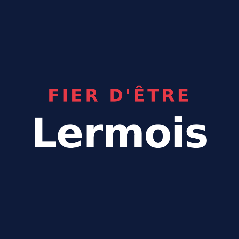 T-shirt « Fier d'être Lermois » — design pour Lerm-et-Musset