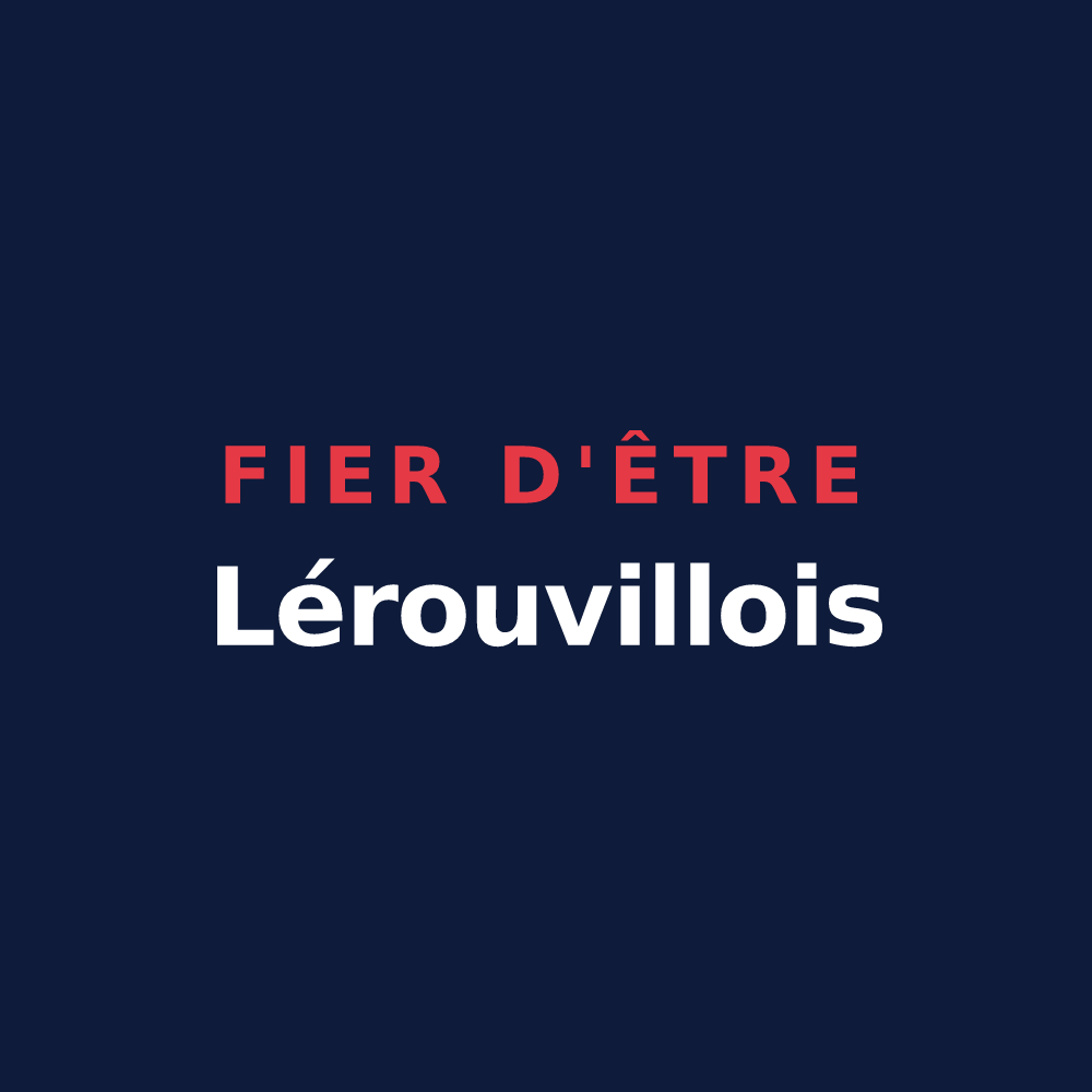 T-shirt « Fier d'être Lérouvillois » — design pour Lérouville