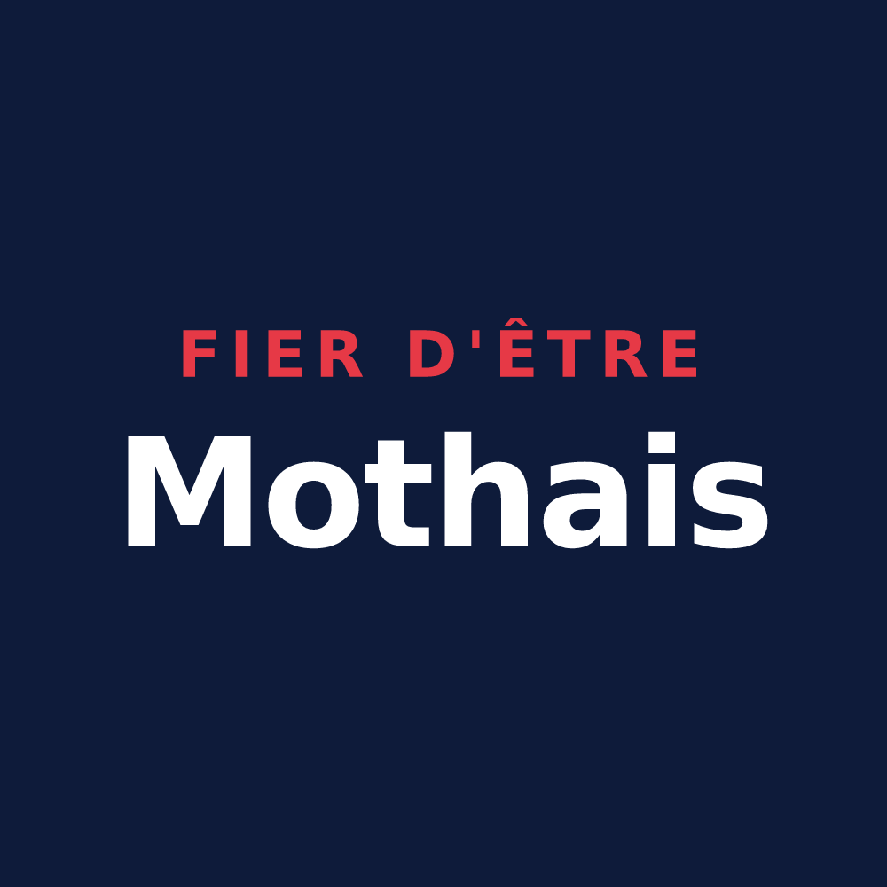 T-shirt « Fier d'être Mothais » — design pour Les Achards