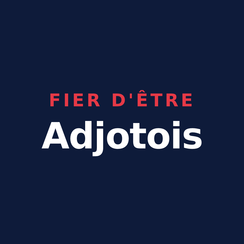 T-shirt « Fier d'être Adjotois » — design pour Les Adjots