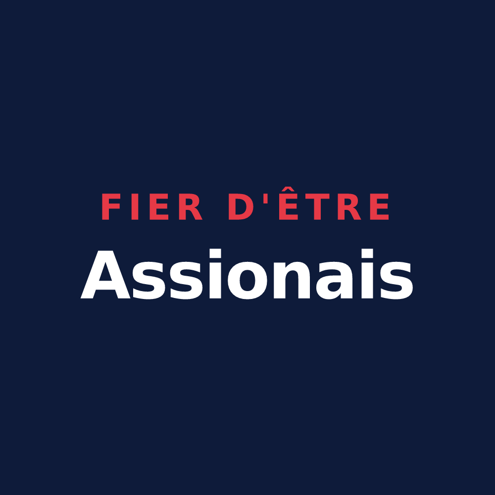 T-shirt « Fier d'être Assionais » — design pour Les Assions