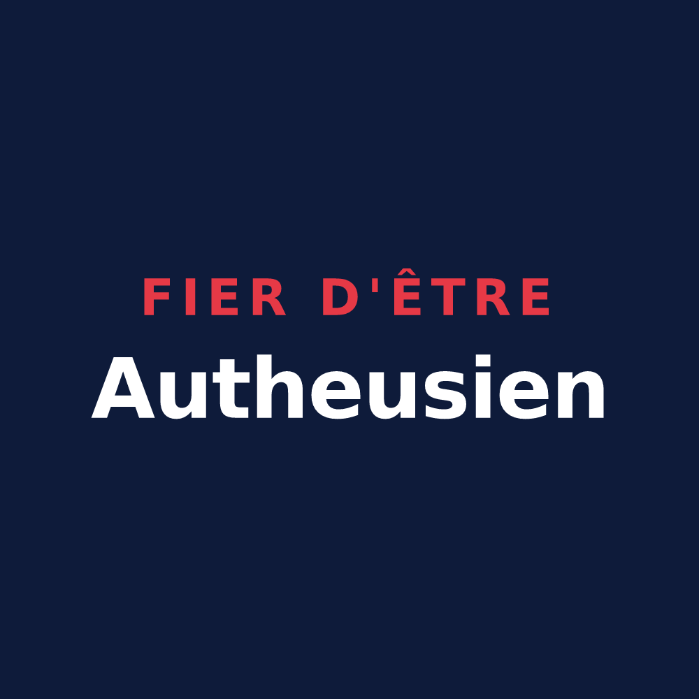 T-shirt « Fier d'être Autheusien » — design pour Les Authieux