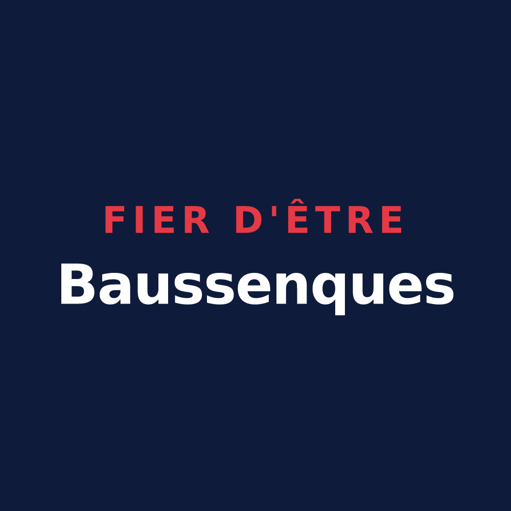 T-shirt « Fier d'être Baussenques » — design pour Les Baux-de-Provence