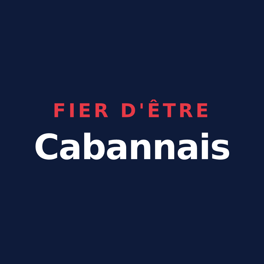 T-shirt « Fier d'être Cabannais » — design pour Les Cabannes
