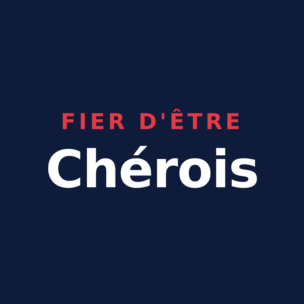 T-shirt « Fier d'être Chérois » — design pour Les Chères