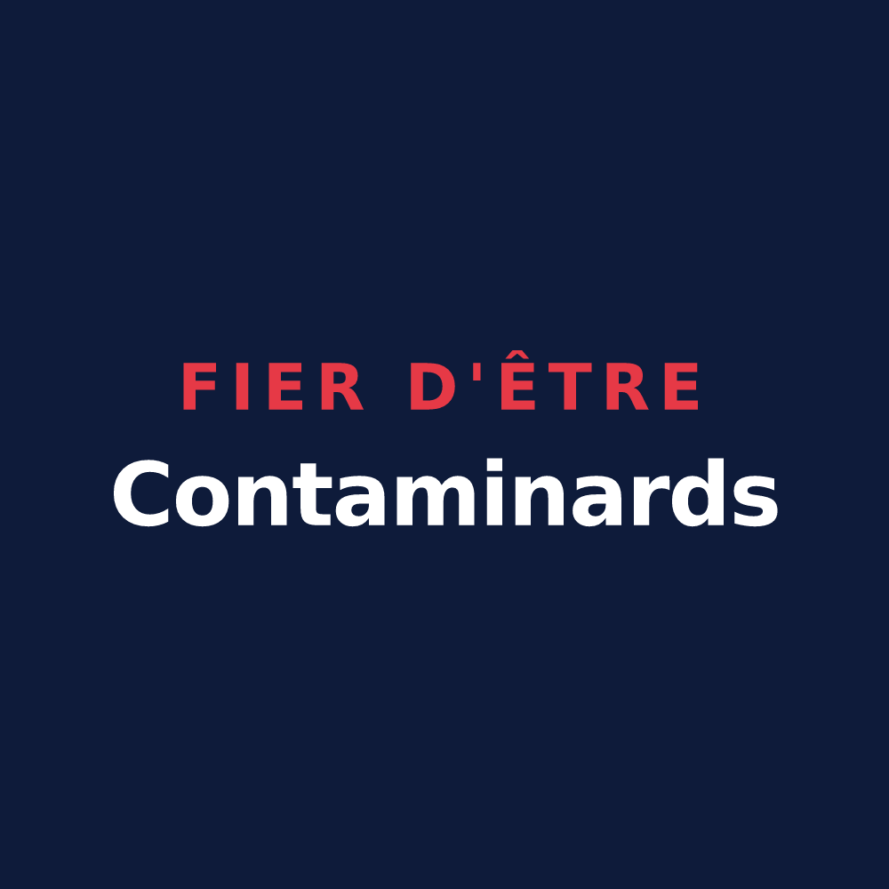 T-shirt « Fier d'être Contaminards » — design pour Les Contamines-Montjoie