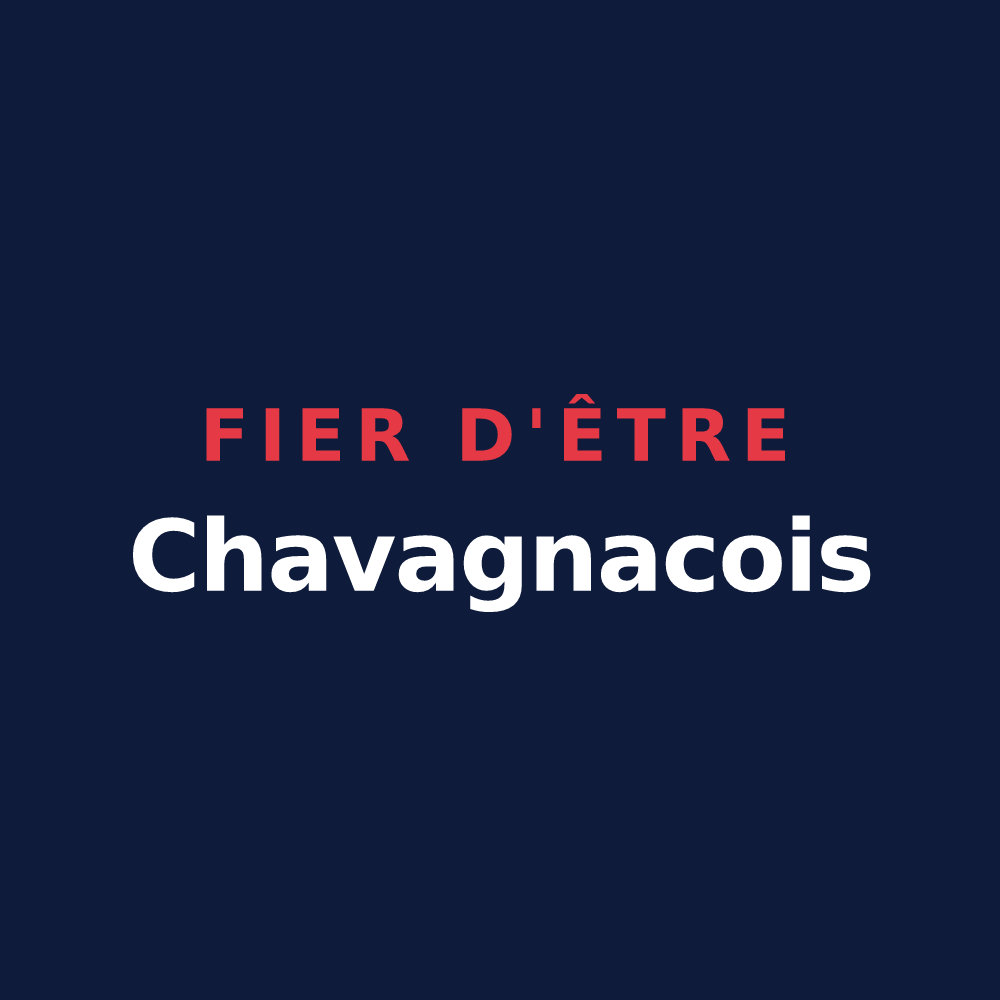 T-shirt « Fier d'être Chavagnacois » — design pour Les Coteaux Périgourdins