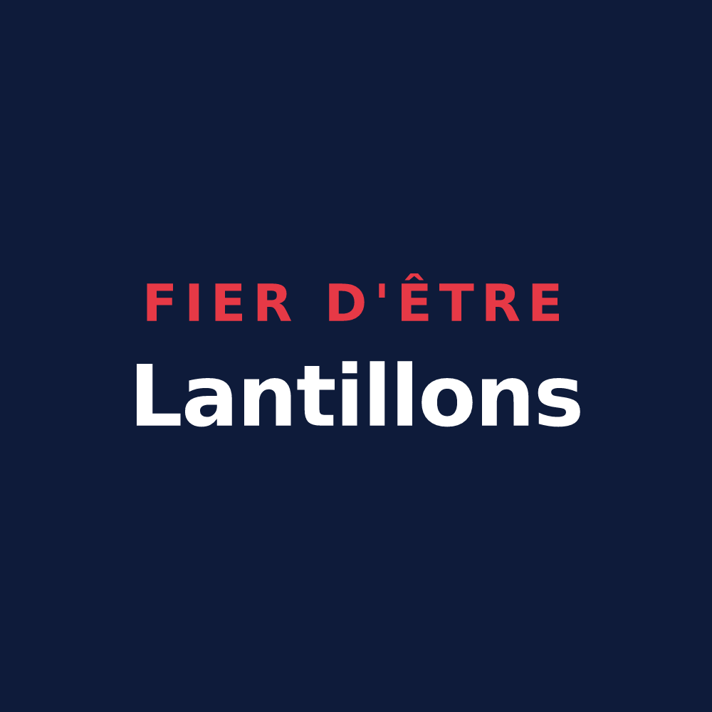 T-shirt « Fier d'être Lantillons » — design pour Les Deux Alpes