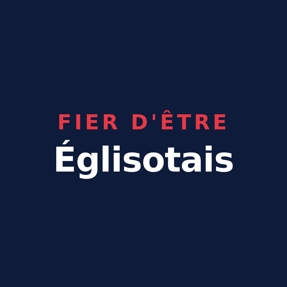 T-shirt « Fier d'être Églisotais » — design pour Les Églisottes-et-Chalaures