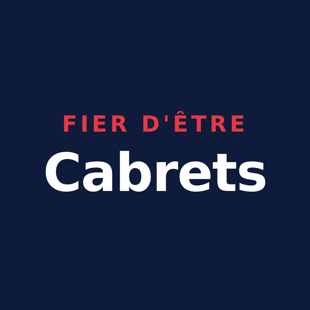T-shirt « Fier d'être Cabrets » — design pour Les Grandes-Armoises