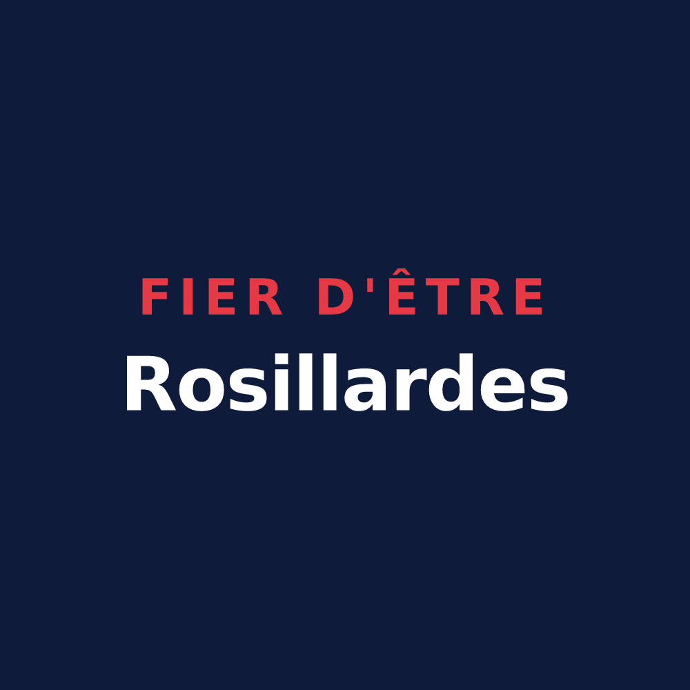 T-shirt « Fier d'être Rosillardes » — design pour Les Gras