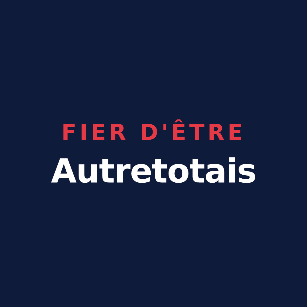 T-shirt « Fier d'être Autretotais » — design pour Les Hauts-de-Caux
