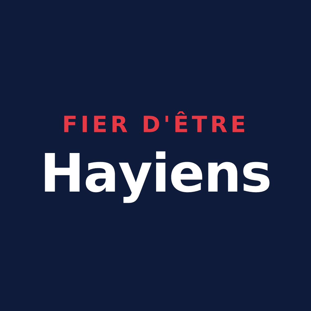 T-shirt « Fier d'être Hayiens » — design pour Les Hayes