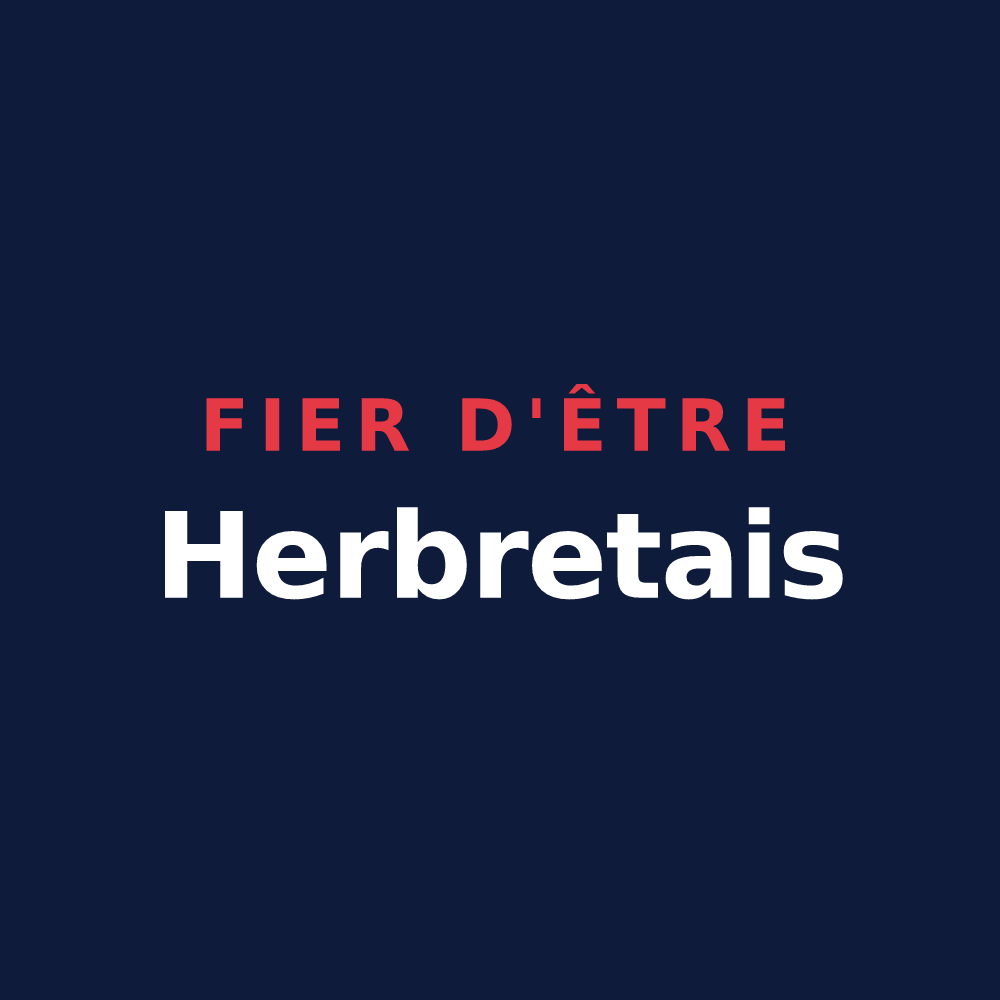 T-shirt « Fier d'être Herbretais » — design pour Les Herbiers