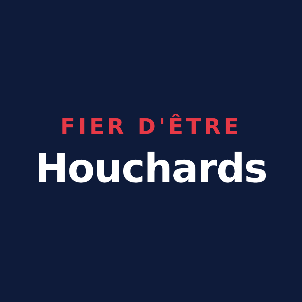 T-shirt « Fier d'être Houchards » — design pour Les Houches