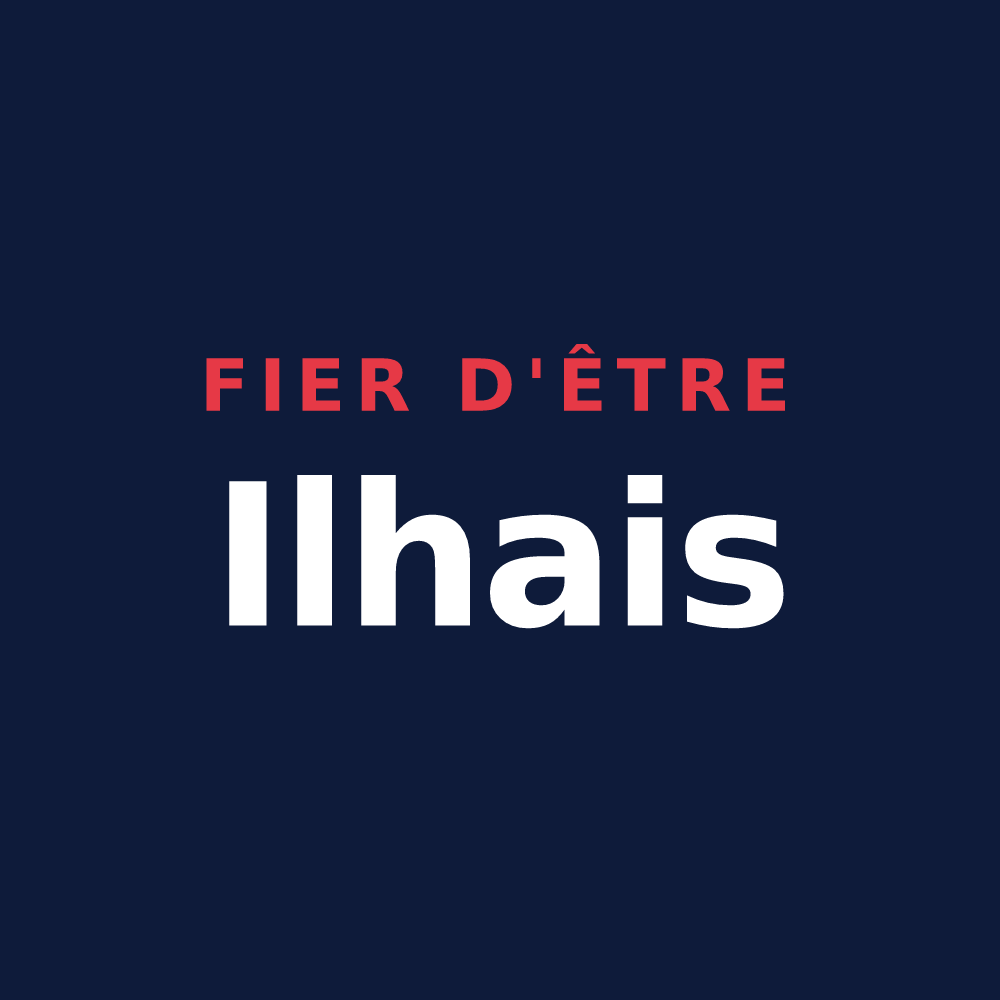 T-shirt « Fier d'être Ilhais » — design pour Les Ilhes
