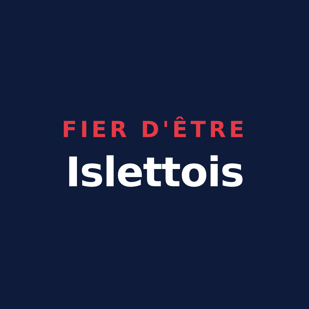 T-shirt « Fier d'être Islettois » — design pour Les Islettes
