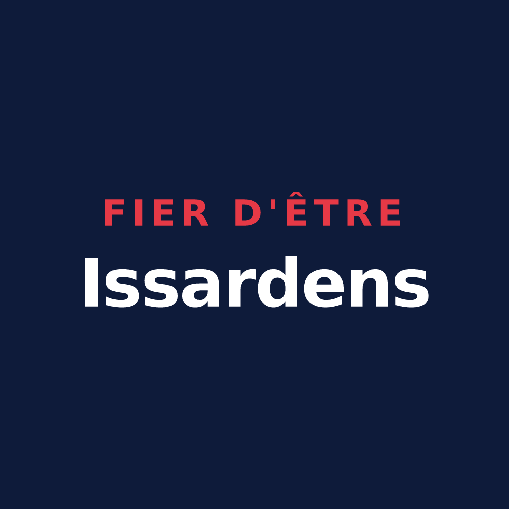 T-shirt « Fier d'être Issardens » — design pour Les Issards