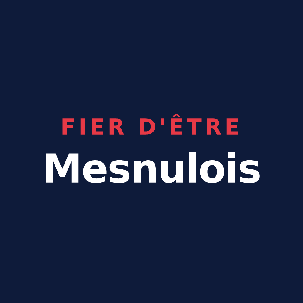 T-shirt « Fier d'être Mesnulois » — design pour Les Mesnuls