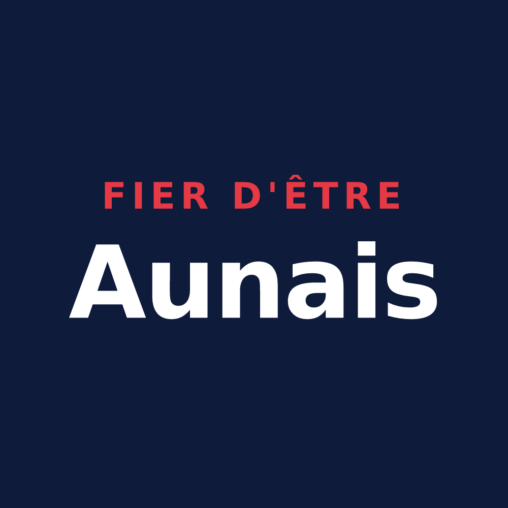 T-shirt « Fier d'être Aunais » — design pour Les Monts d'Aunay