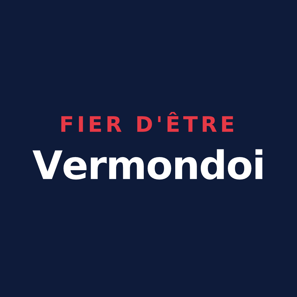 T-shirt « Fier d'être Vermondoi » — design pour Les Monts-Verts