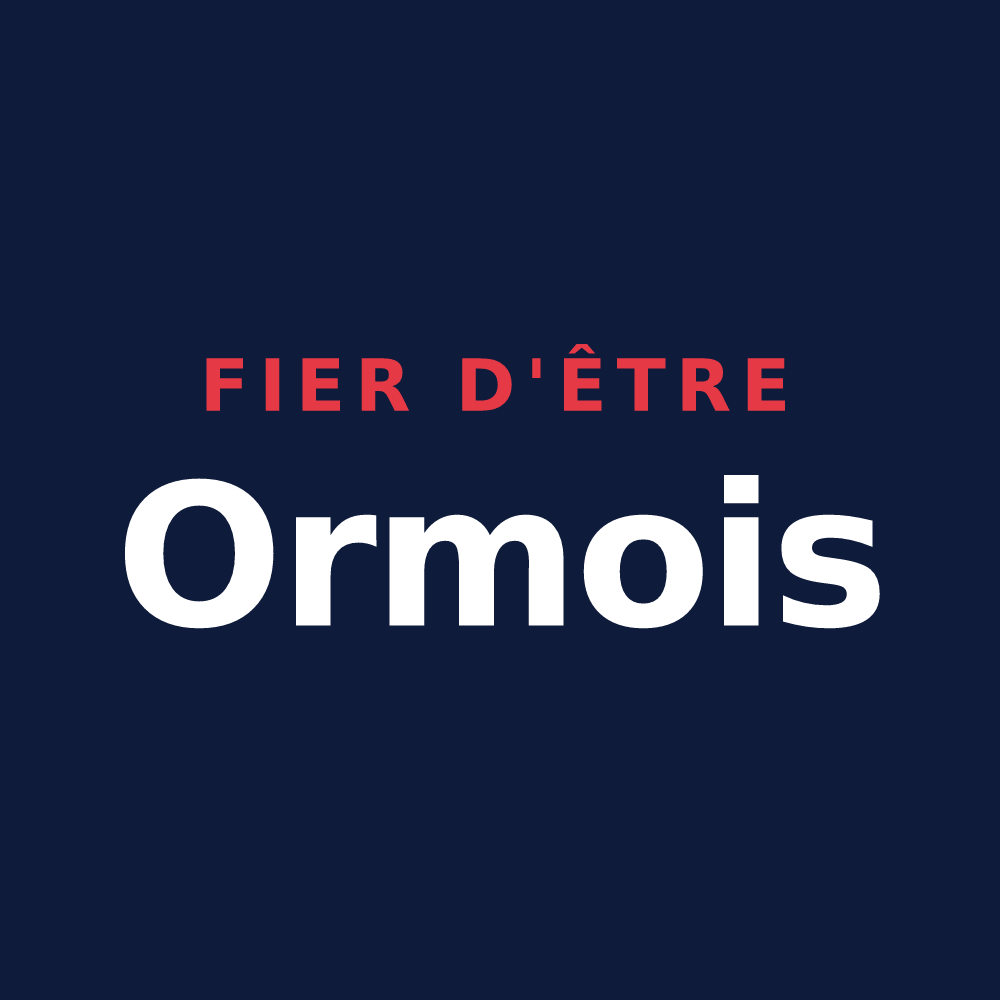 T-shirt « Fier d'être Ormois » — design pour Les Ormes