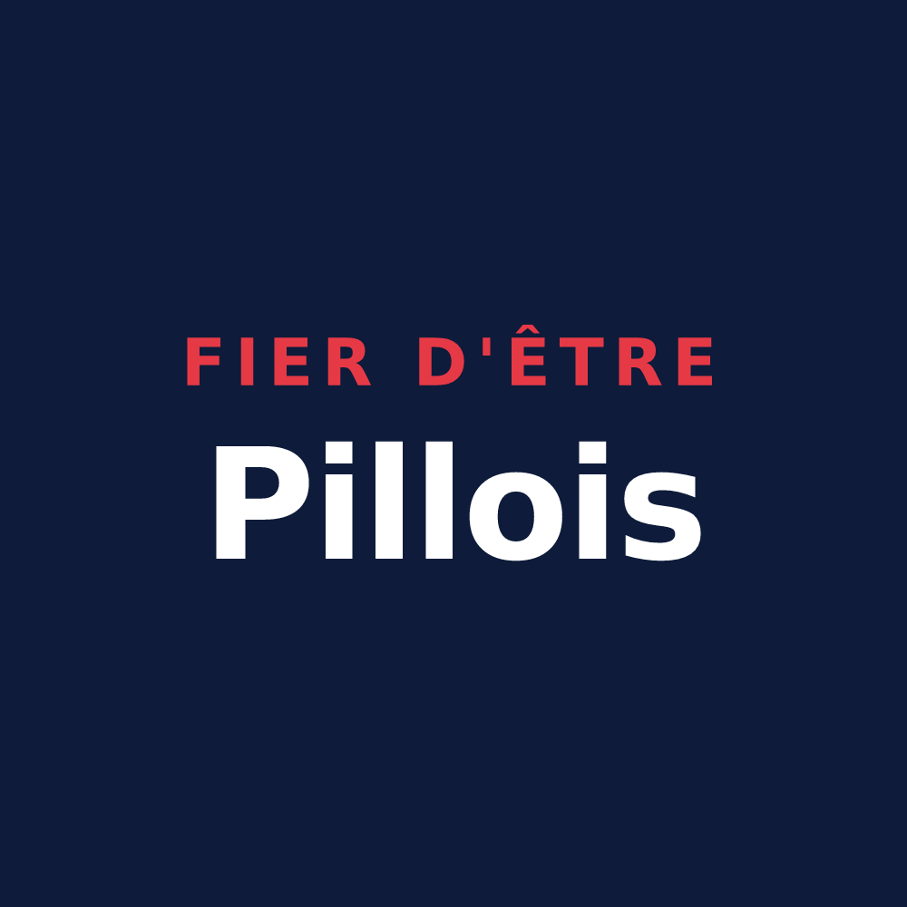 T-shirt « Fier d'être Pillois » — design pour Les Pilles