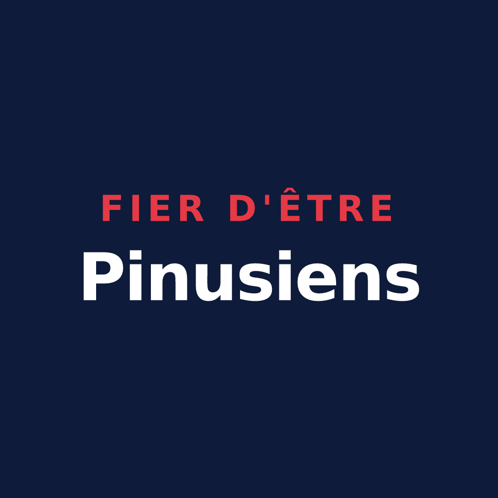 T-shirt « Fier d'être Pinusiens » — design pour Les Pins