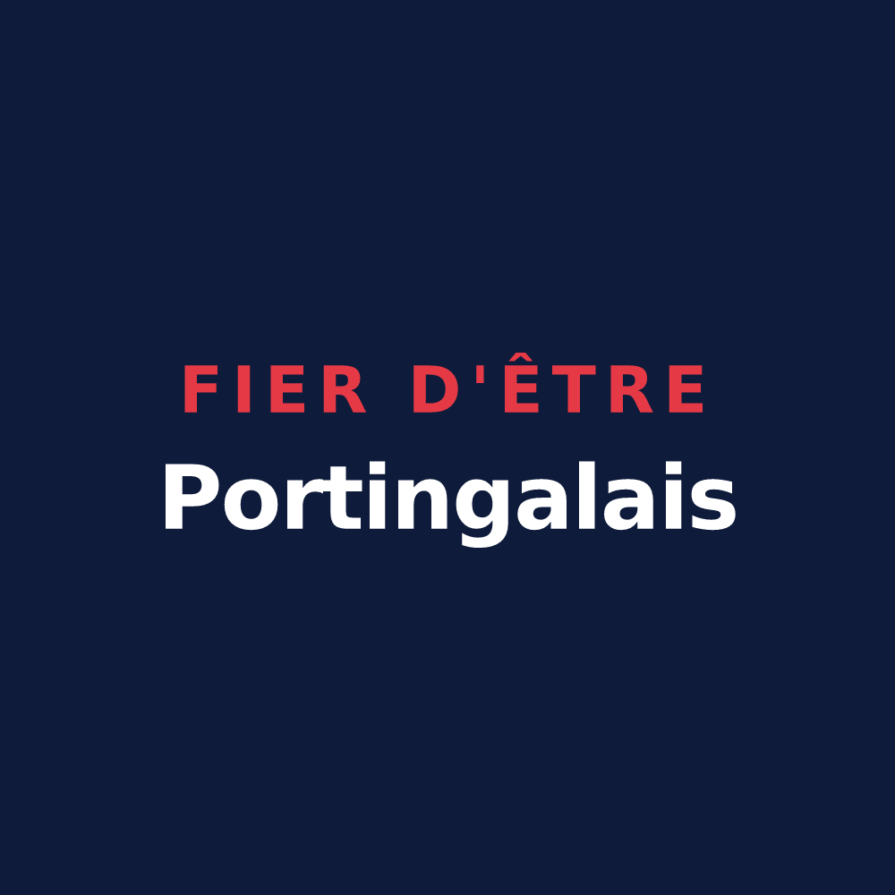 T-shirt « Fier d'être Portingalais » — design pour Les Portes-en-Ré