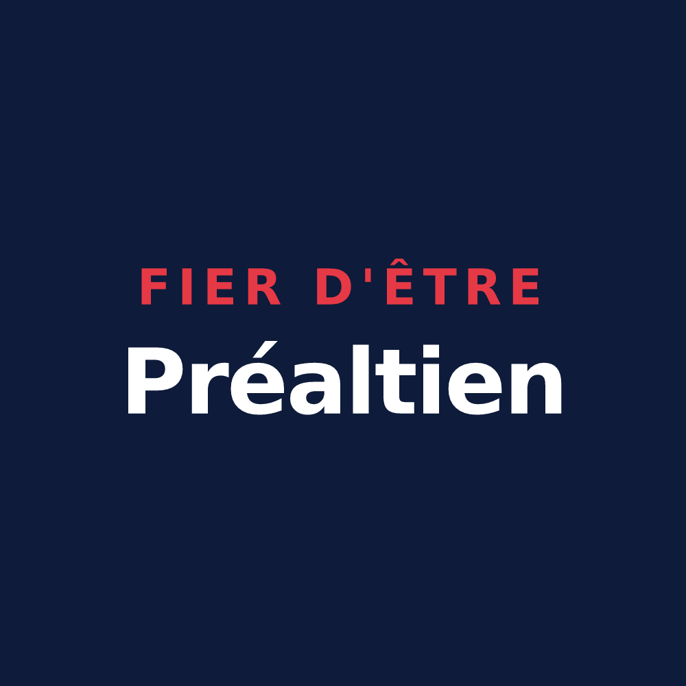 T-shirt « Fier d'être Préaltien » — design pour Les Préaux