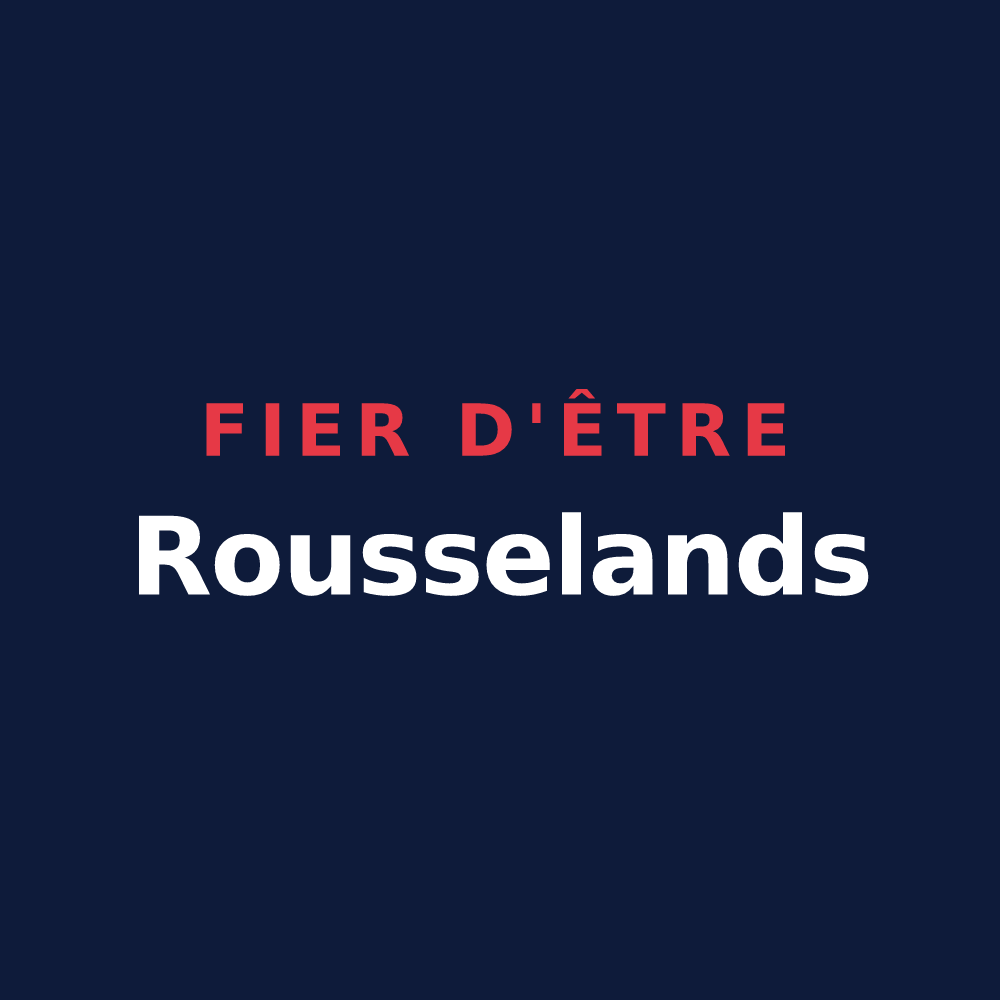 T-shirt « Fier d'être Rousselands » — design pour Les Rousses