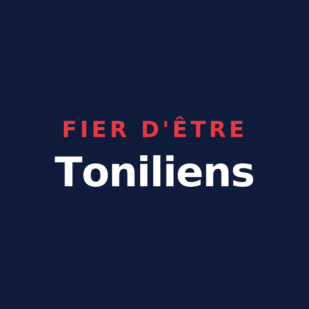T-shirt « Fier d'être Toniliens » — design pour Les Tonils