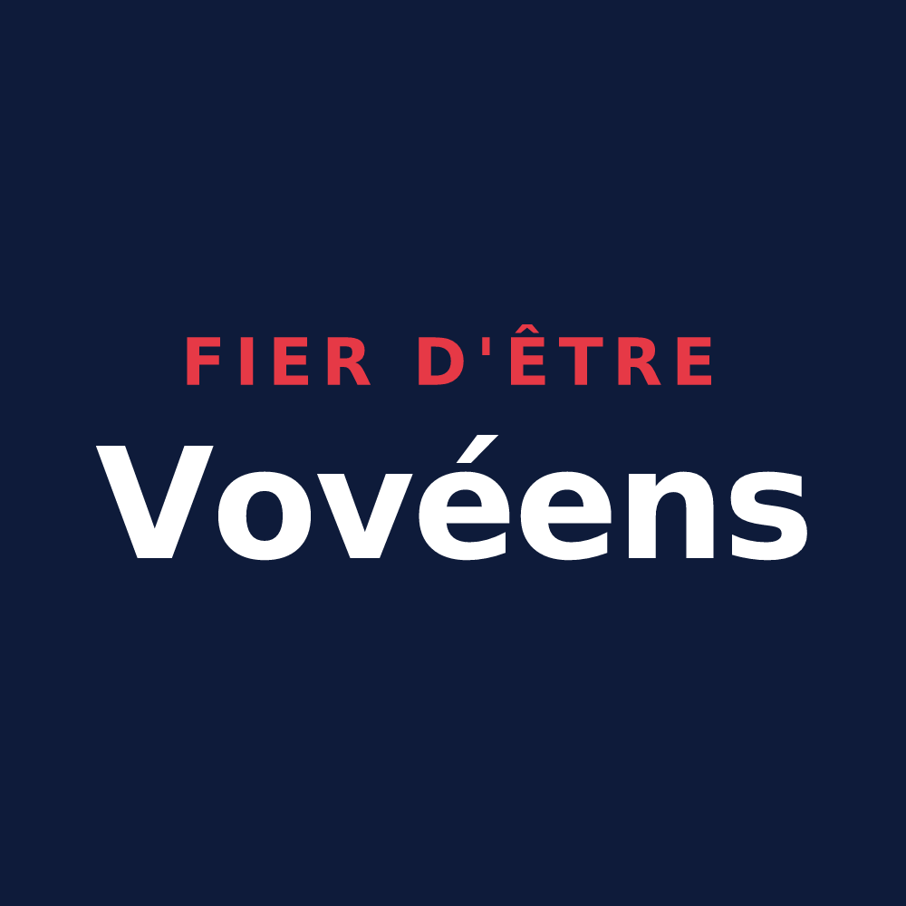 T-shirt « Fier d'être Vovéens » — design pour Les Villages Vovéens