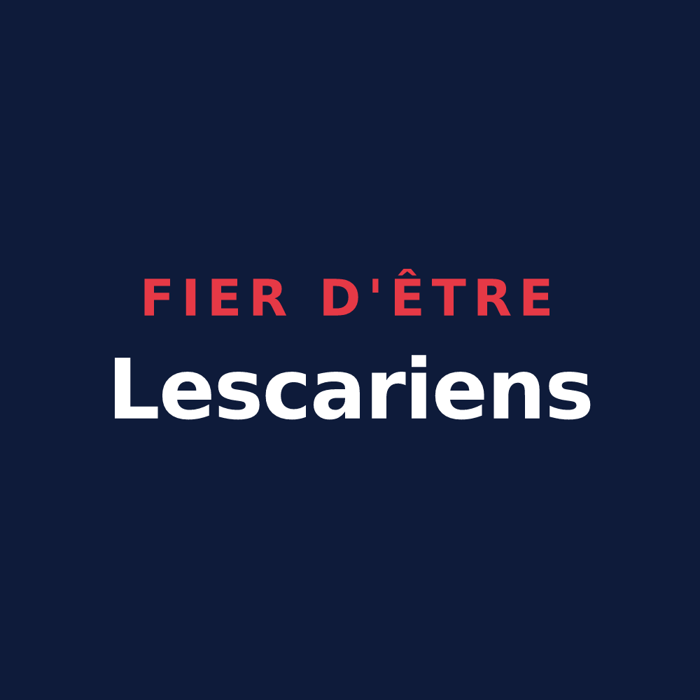 T-shirt « Fier d'être Lescariens » — design pour Lescar