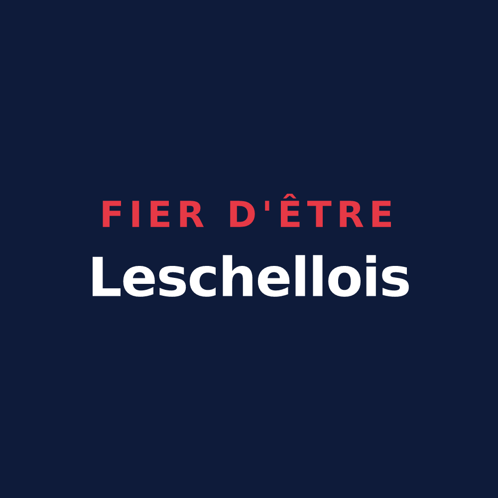 T-shirt « Fier d'être Leschellois » — design pour Leschelle