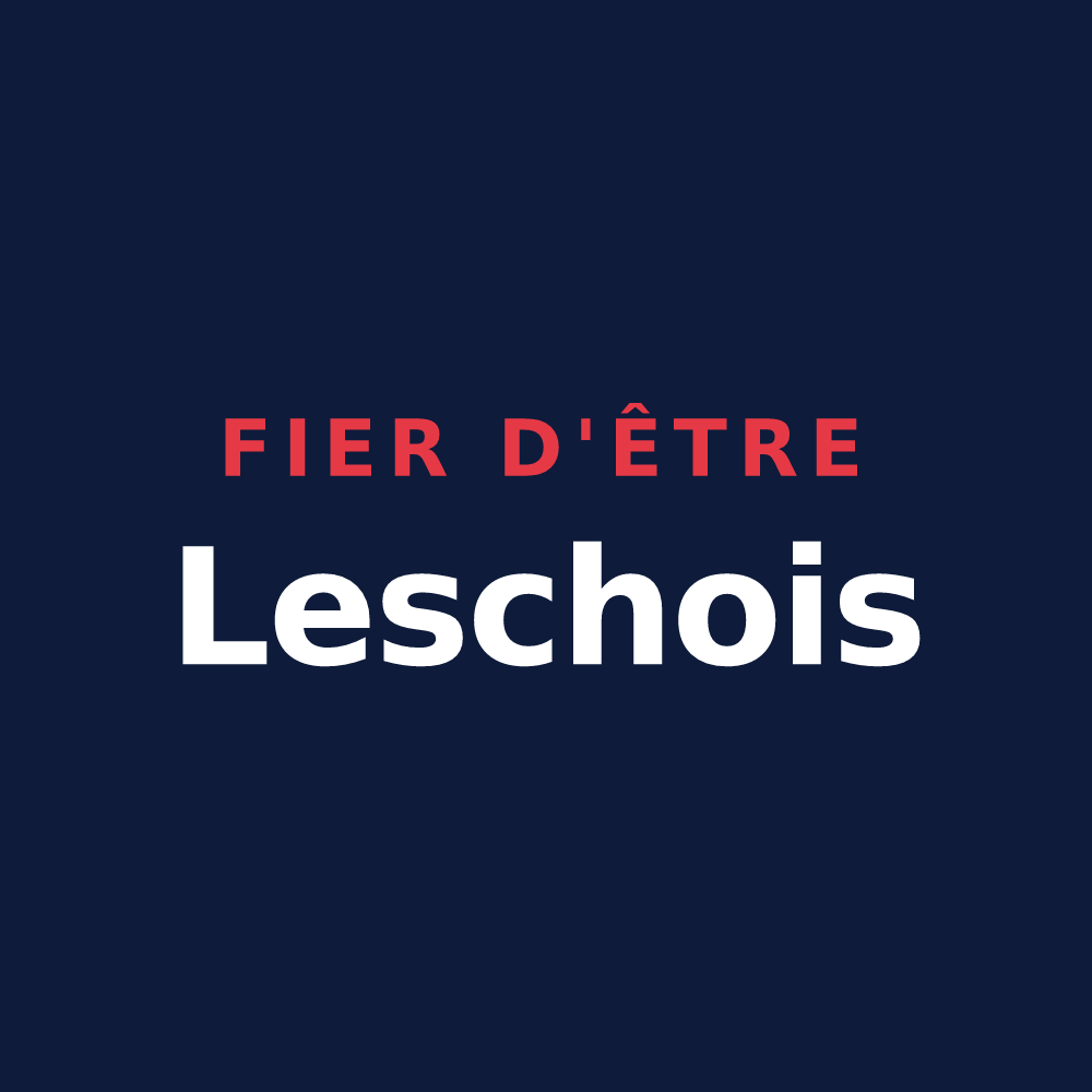 T-shirt « Fier d'être Leschois » — design pour Lesches-en-Diois
