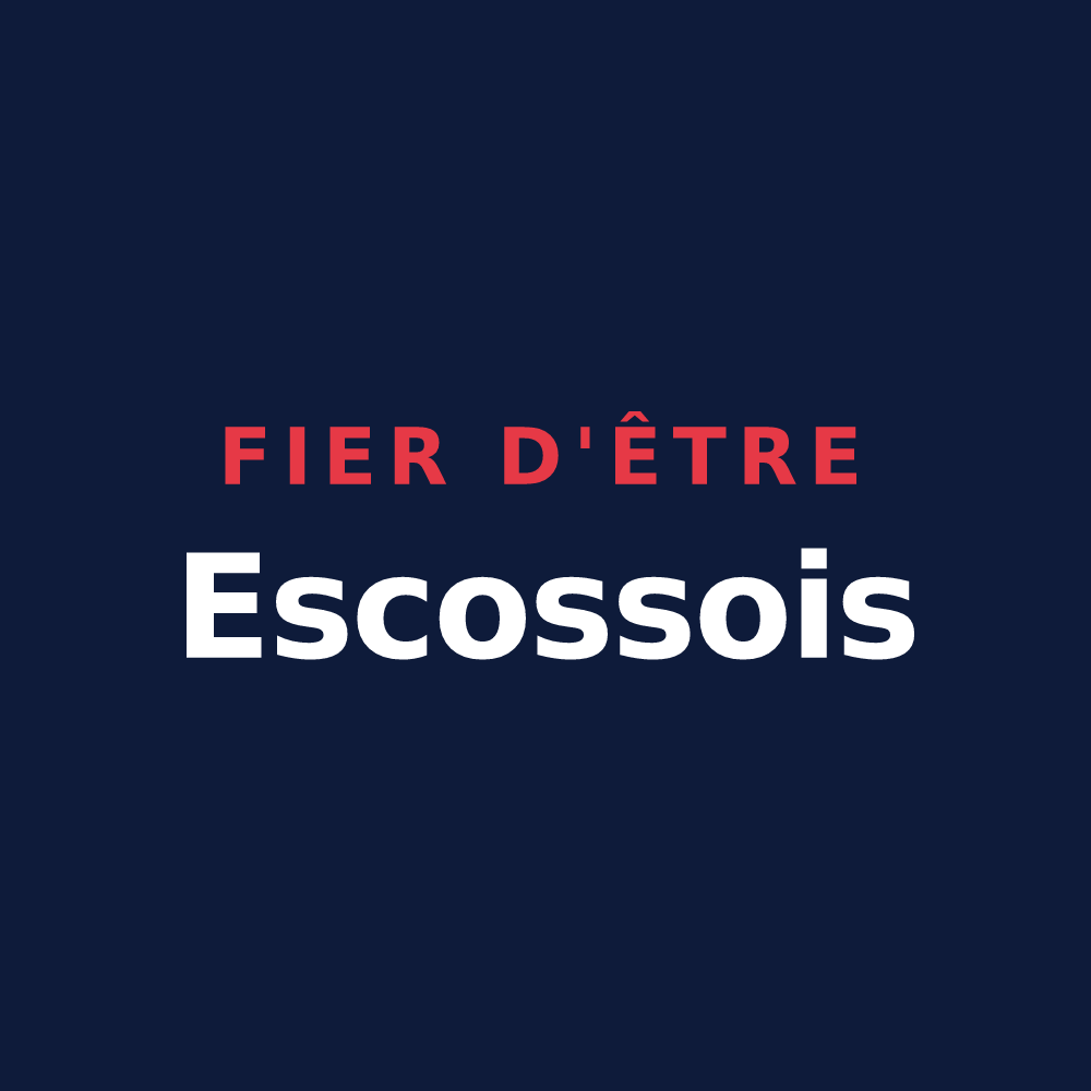 T-shirt « Fier d'être Escossois » — design pour Lescousse