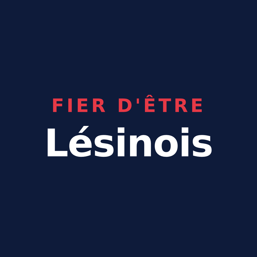 T-shirt « Fier d'être Lésinois » — design pour Lésigny