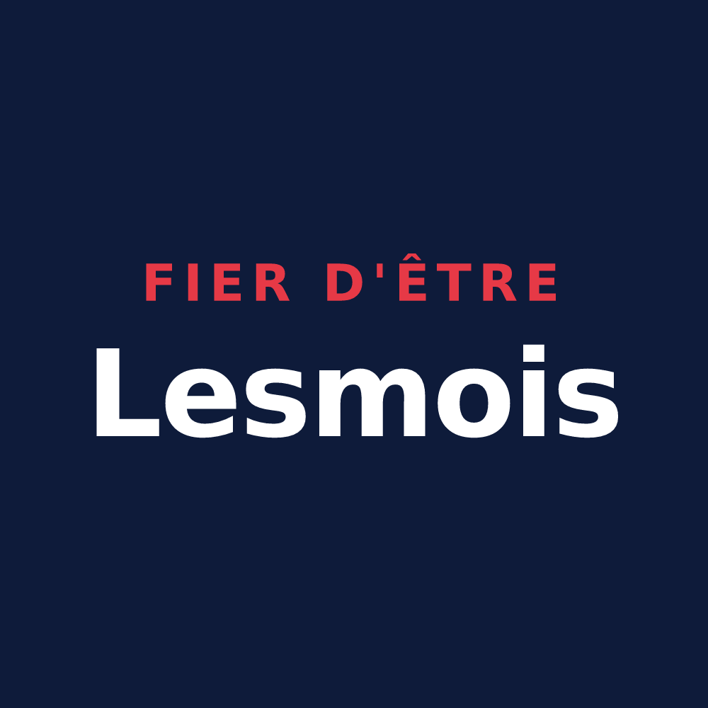 T-shirt « Fier d'être Lesmois » — design pour Lesme