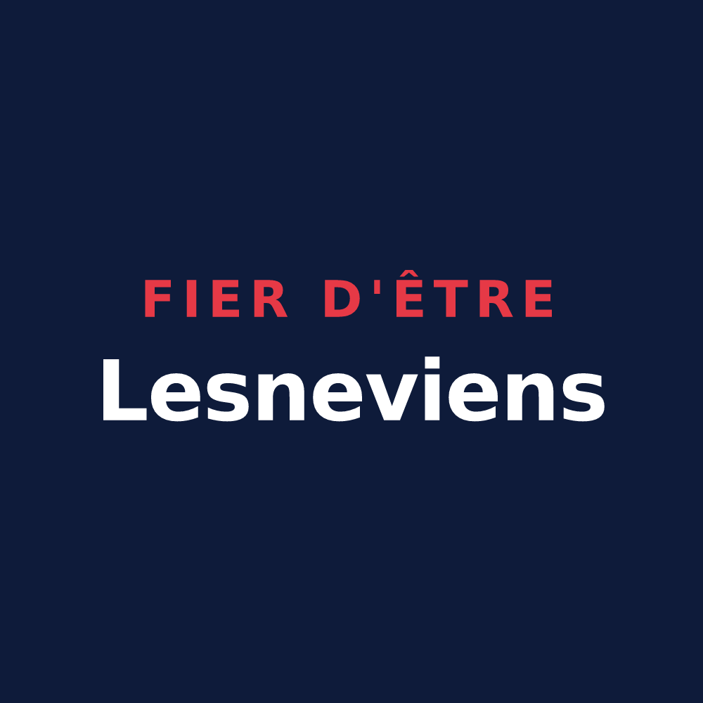 T-shirt « Fier d'être Lesneviens » — design pour Lesneven