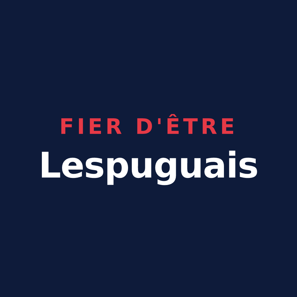 T-shirt « Fier d'être Lespuguais » — design pour Lespugue