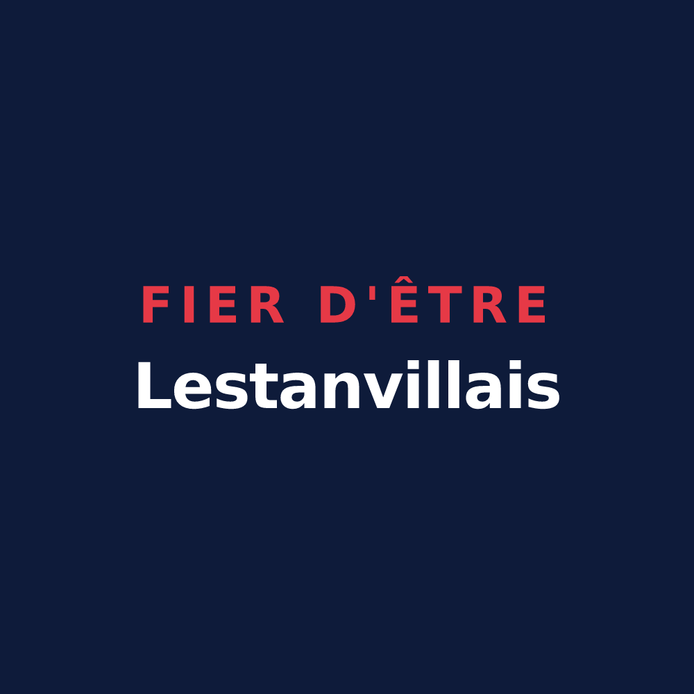 T-shirt « Fier d'être Lestanvillais » — design pour Lestanville