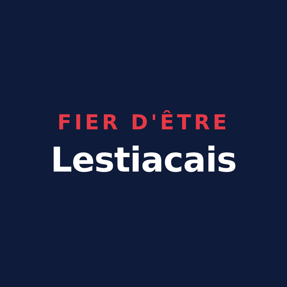 T-shirt « Fier d'être Lestiacais » — design pour Lestiac-sur-Garonne