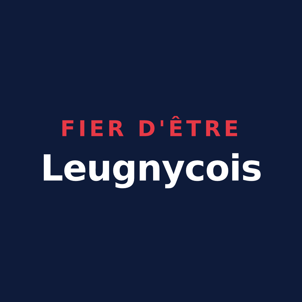T-shirt « Fier d'être Leugnycois » — design pour Leugny